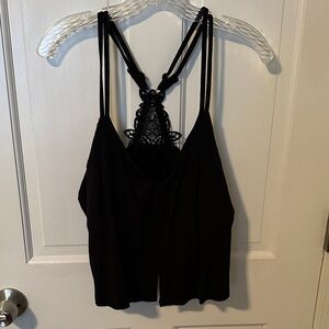 Aerie Elegant Black Top